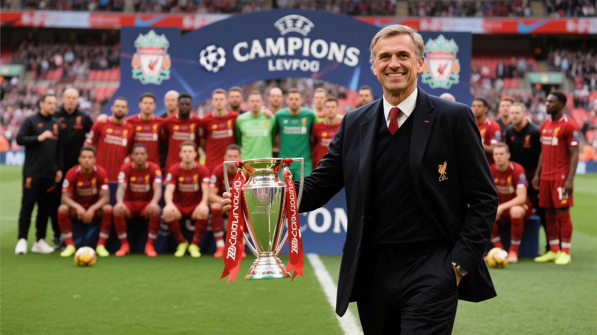 这种方式帮助他创造了不朽传奇。例如，在利物浦时期，