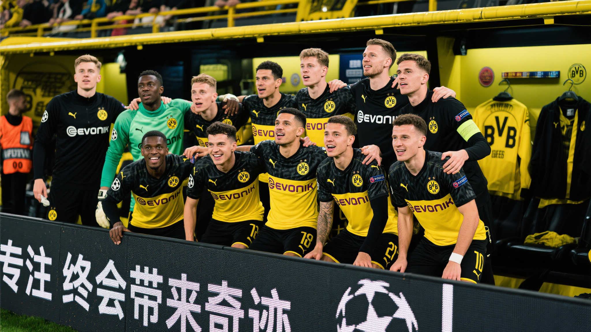 在联赛最后几轮冲刺期间，“黑黄军团”保持连续作战模